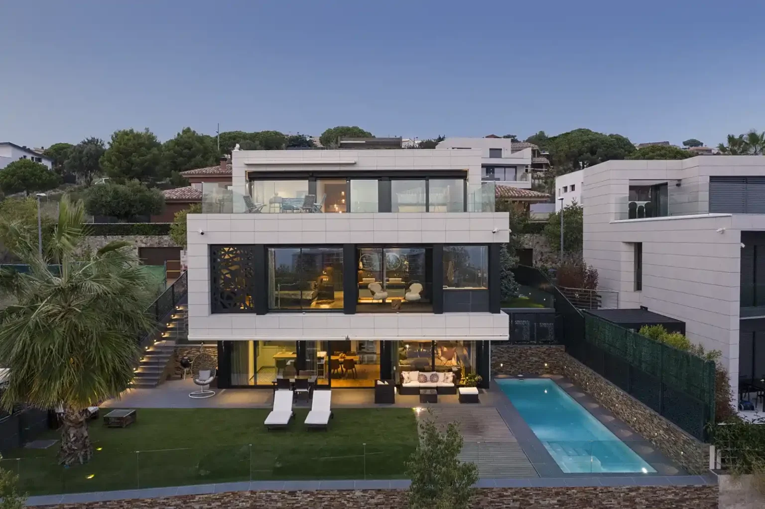 Lorenzo Vecchia fotógrafo de arquitectura en Barcelona; reportaje de una casa en Teiá, Barcelona