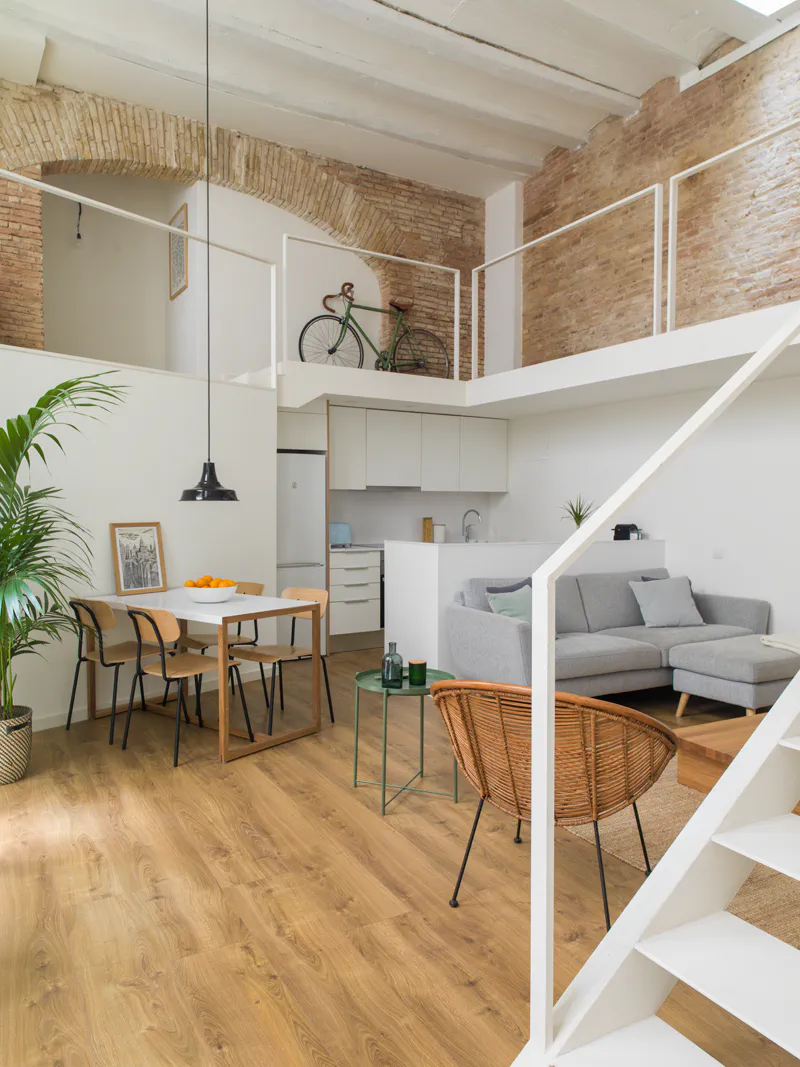 Lorenzo Vecchia fotógrafo de arquitectura en Barcelona; reportaje de un loft en Barcelona