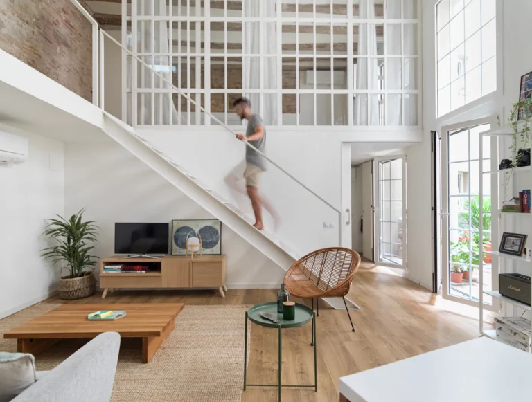 Lorenzo Vecchia fotógrafo de arquitectura en Barcelona; reportaje de un loft en Barcelona
