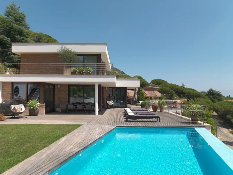 Fotógrafo de interiorismo en Barcelona y Costa Brava. Imagen de portfolio de una casa en Cabrils, Maresme