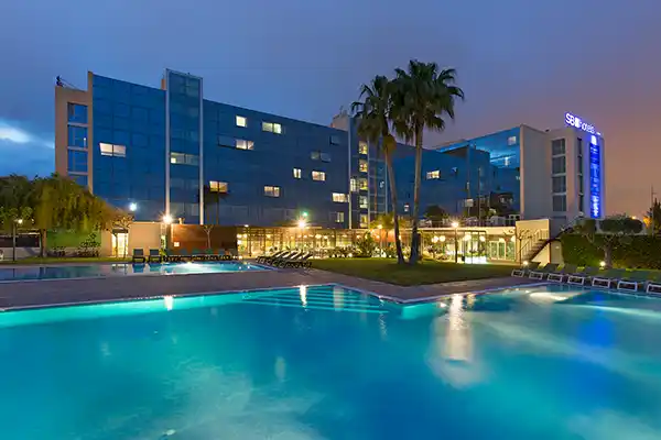 Fotógrafo de hoteles en Barcelona. Imagen de portfolio, fotografía de instalación hotelera en Barcelona.