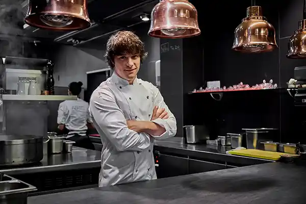 Jordi Cruz, restaurante Abac. Fotografía de Lorenzo Vecchia, todos los derechos reservados