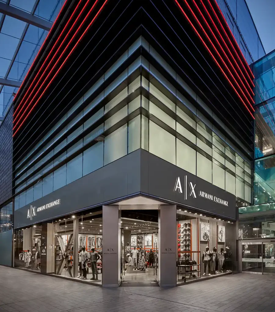 Fotógrafo especializado en retail en Barcelona 6 fotografo de tiendas en barcelona armani ax 3